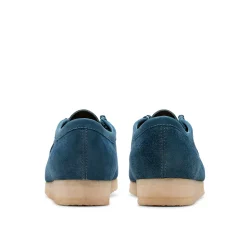 Clarks - Wallabee - Bleu