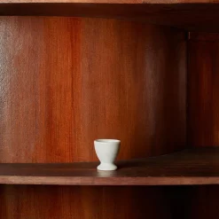 Coquetier en céramique Cantine - Craie