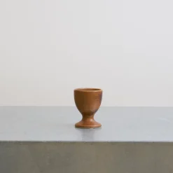 Coquetier en grès fin - Cannelle