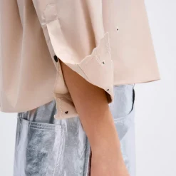 Cordera - Chemise Broderie - Beige
