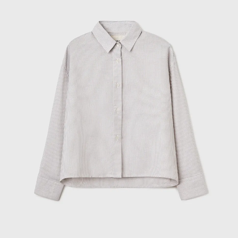 Cordera - Chemise Oxford - Marron