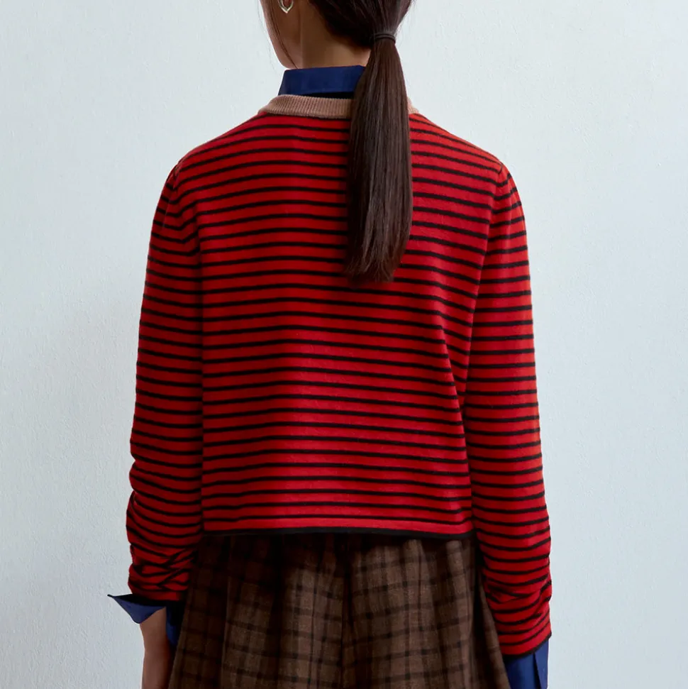 Cordera - Pull manches longues - Rouge