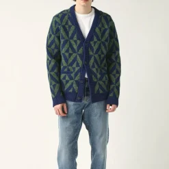 Corridor - Cardigan Diamond - Navy