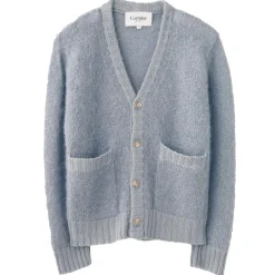 Corridor - Cardigan Mohair - Bleu
