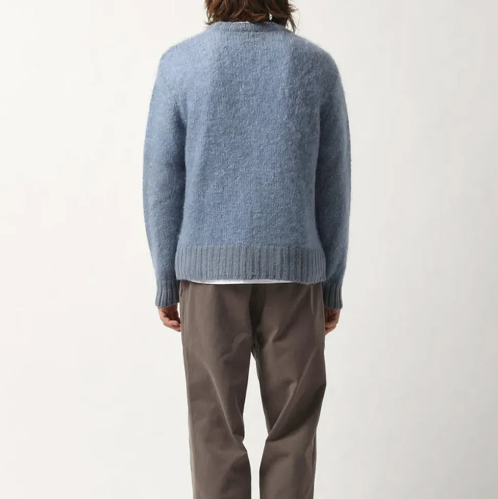 Corridor - Cardigan Mohair - Bleu
