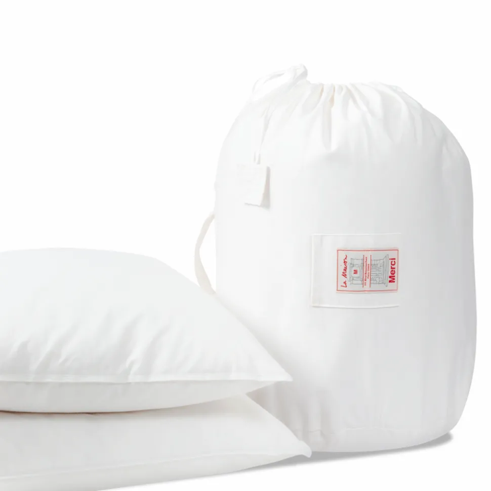 Couette en duvet naturel et plumettes - Blanc