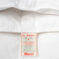 Couette en duvet naturel et plumettes - Blanc
