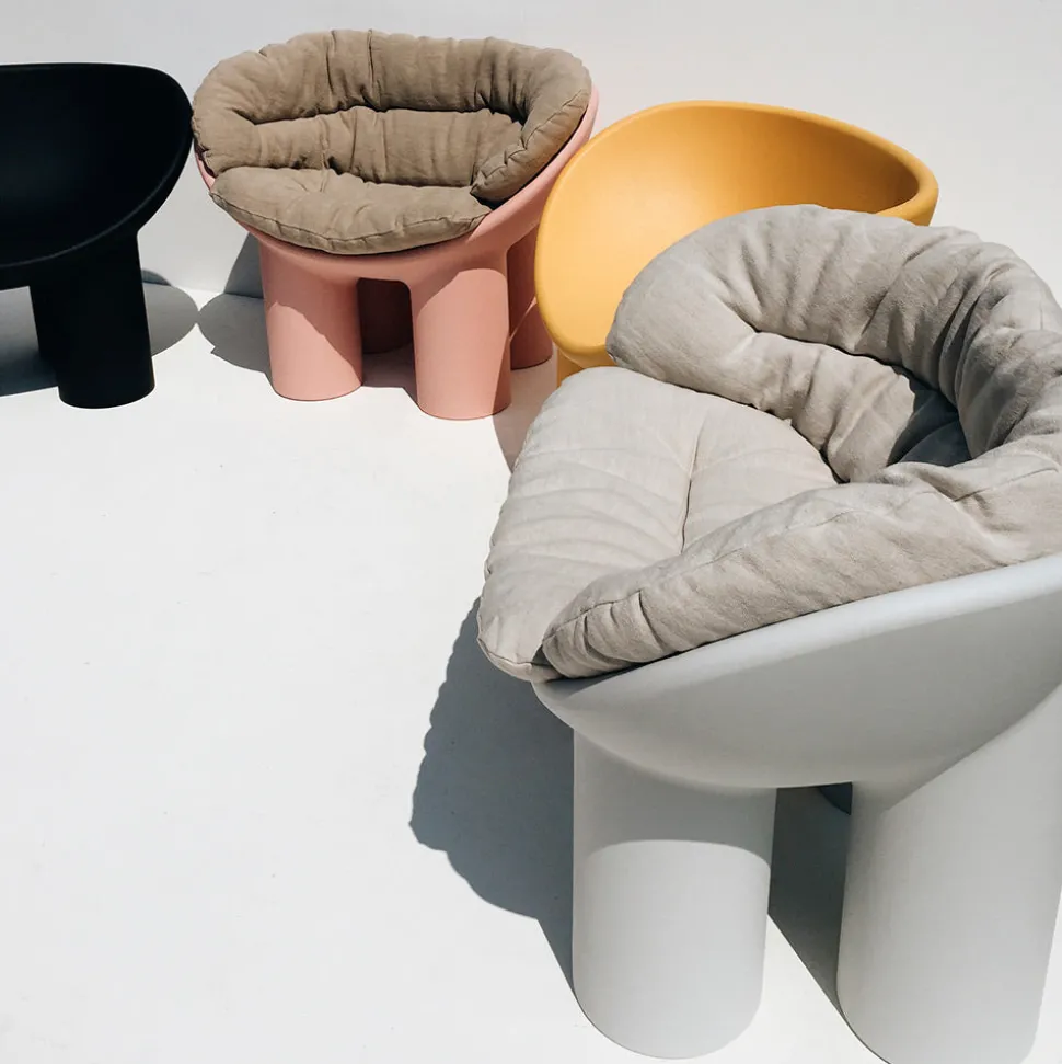 Coussin Fauteuil Roly Poly - Sabbia - Driade