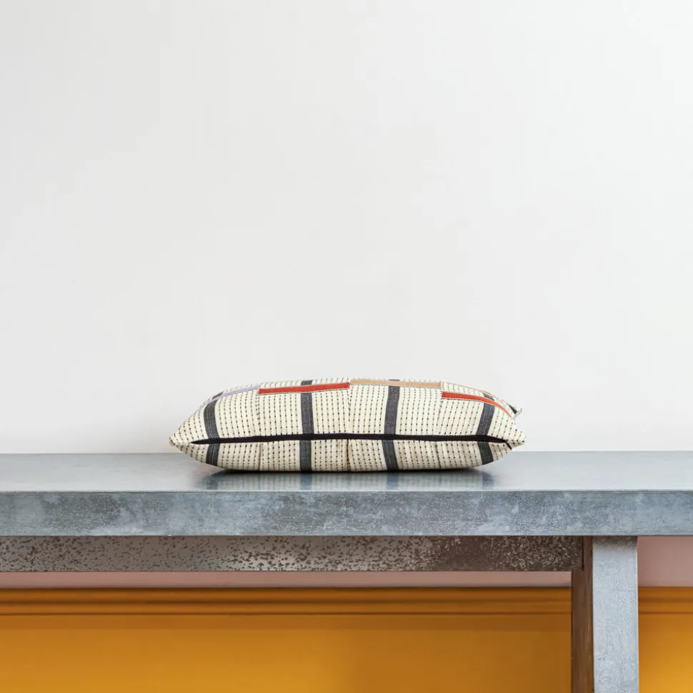 Coussin Kente To + Fro - Beige