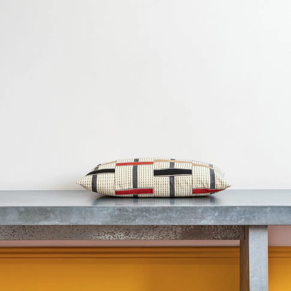 Coussin Kente To + Fro - Beige