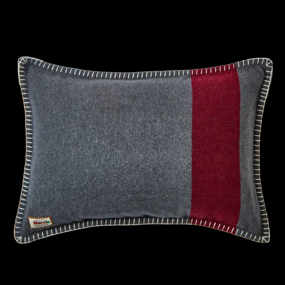 Coussin Merci - Gris
