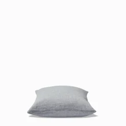 Coussin épais en lin - Chambray Bleu