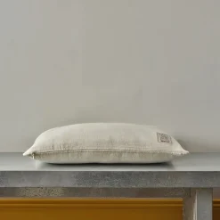 Coussin épais en lin - Chambray Pierre