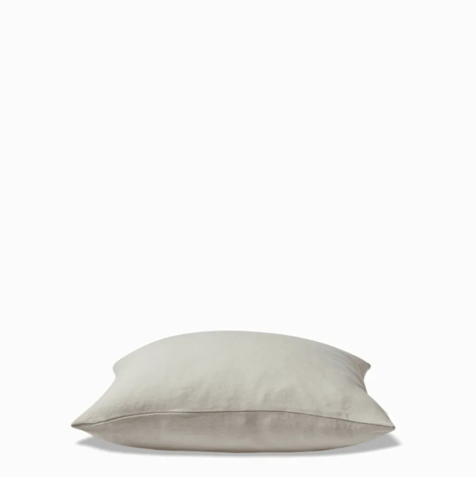 Coussin épais en lin - Chambray Pierre