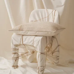 Coussin Patch Chanvre - Vintage