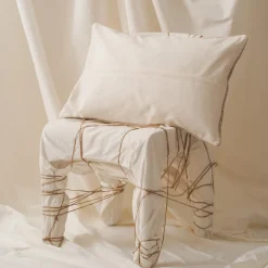 Coussin Patch Chanvre - Vintage