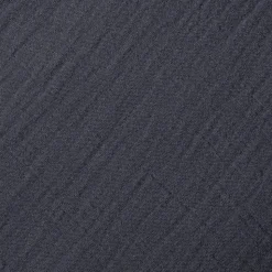 Coussin rectangle en gaze de coton - Gris Fusain