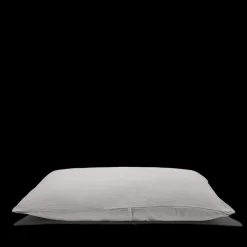 Coussin rectangle en gaze de coton - Gris de Paris