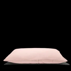 Coussin rectangle en gaze de coton - Rose de Bagatelle