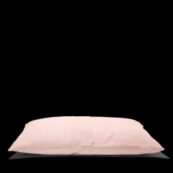 Coussin rectangle en gaze de coton - Rose de Bagatelle