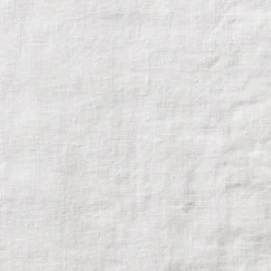 Coussin rectangle en lin lavé - Blanc Optique