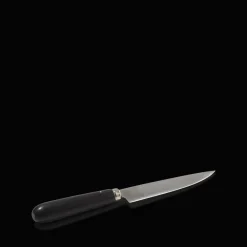 Couteau avec manche en buis - Noir