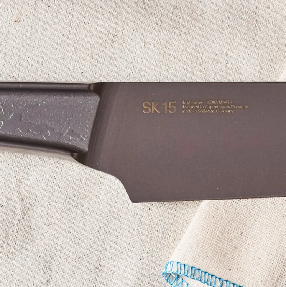 Couteau forgé à la main Santoku