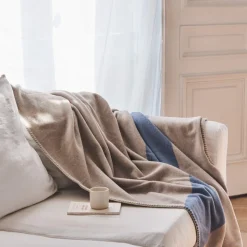 Couverture Merci - Beige