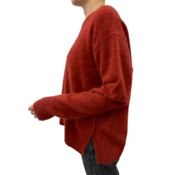 CT Plage - Pull Fendu - Rouge