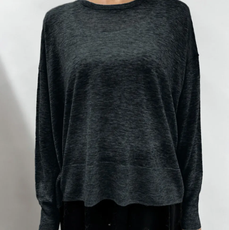 CT Plage - Pull Fin - Noir