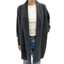 C.T.plage - Cardigan Long - Gris