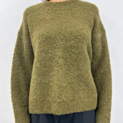 C.T.plage - Pull Cocoon - Kaki
