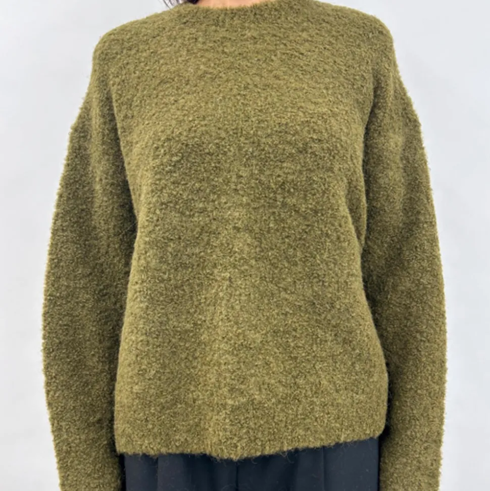 C.T.plage - Pull Cocoon - Kaki