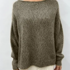 C.T.plage - Pull Col Bateau - Kaki