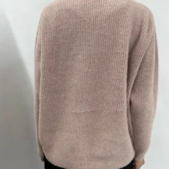C.T.plage - Pull Col Rond - Rose