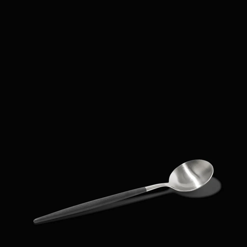 Cuillère à soupe Goa en acier inoxydable et résine