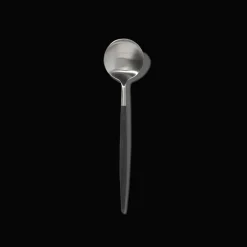 Cuillère à soupe Goa en acier inoxydable et résine