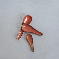 Cuillère en céramique - Rouge