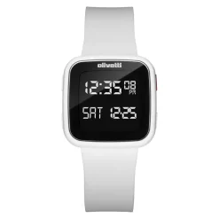 D1 Milano - Montre Olivetti - Blanc
