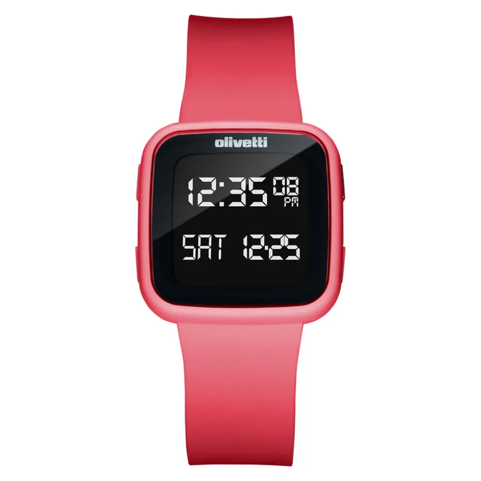 D1 Milano - Montre Olivetti - Rouge