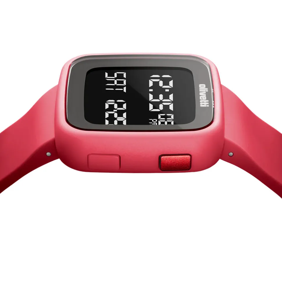 D1 Milano - Montre Olivetti - Rouge