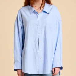 Denimist - Chemise à boutons - Oxford bleu clair
