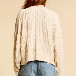 Denimist - Pull Shadow American Flag - Ecru Slub