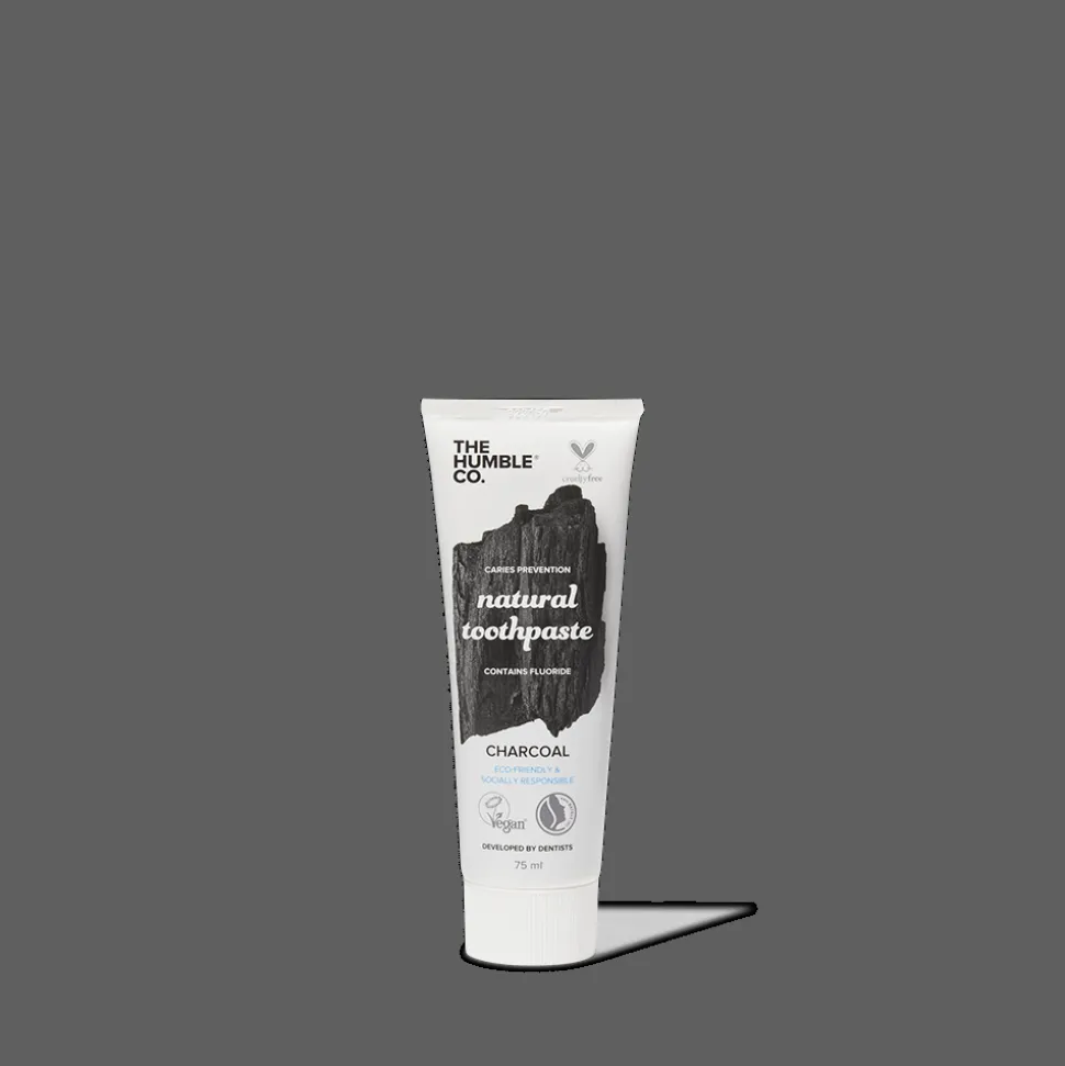 Dentifrice bio au charbon végétal - 75 ml - The Humble Co