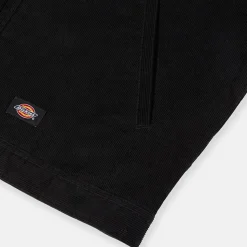 Dickies - Veste Corduroy Eisenhower - Noir