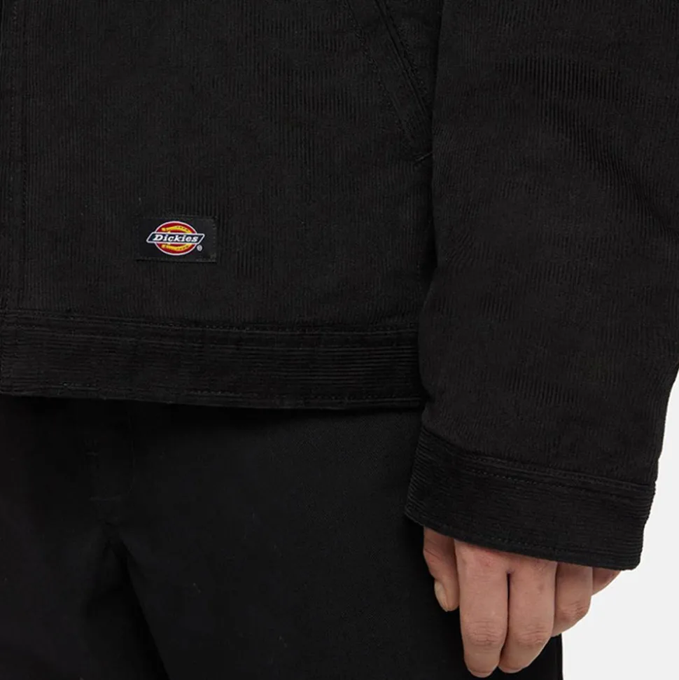 Dickies - Veste Corduroy Eisenhower - Noir