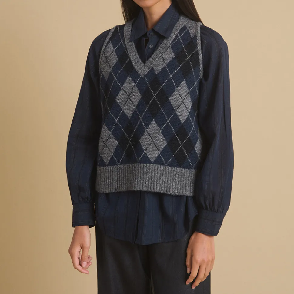 Diega - Maille Pumeo - Marine