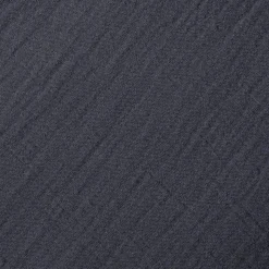 Drap plat en gaze de coton - Gris Fusain