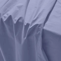 Drap plat en percale de coton - Mauve Lavantin