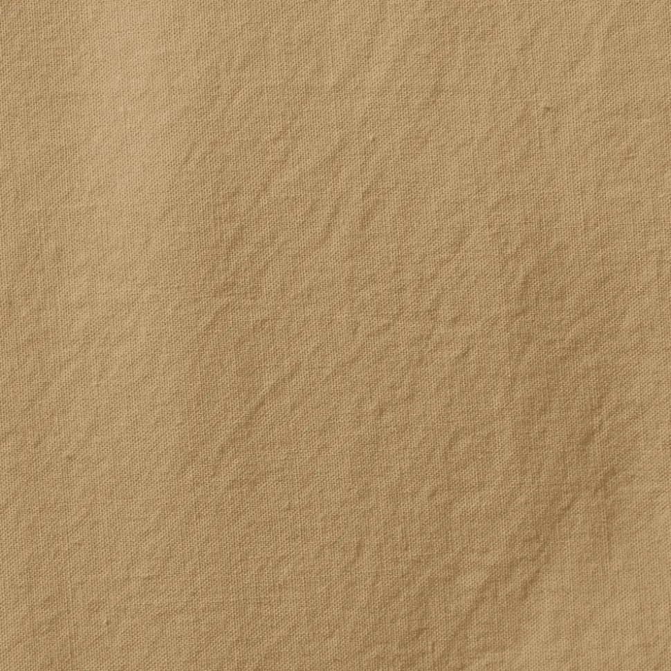 Drap-housse en percale de coton - Brun Sarrasin